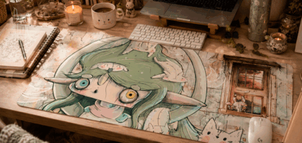 Padmouse gamer grandes dulce de rata